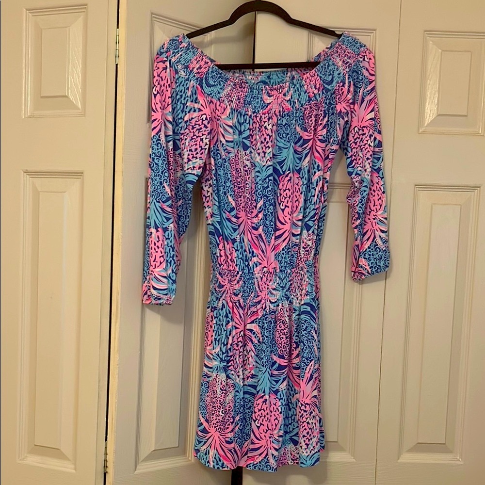 Lilly Pulitzer Off-Shoulder Dress